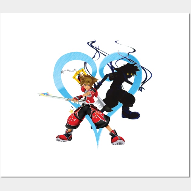 Kingdom Hearts - Light and Darkness Wall Art by Nykos